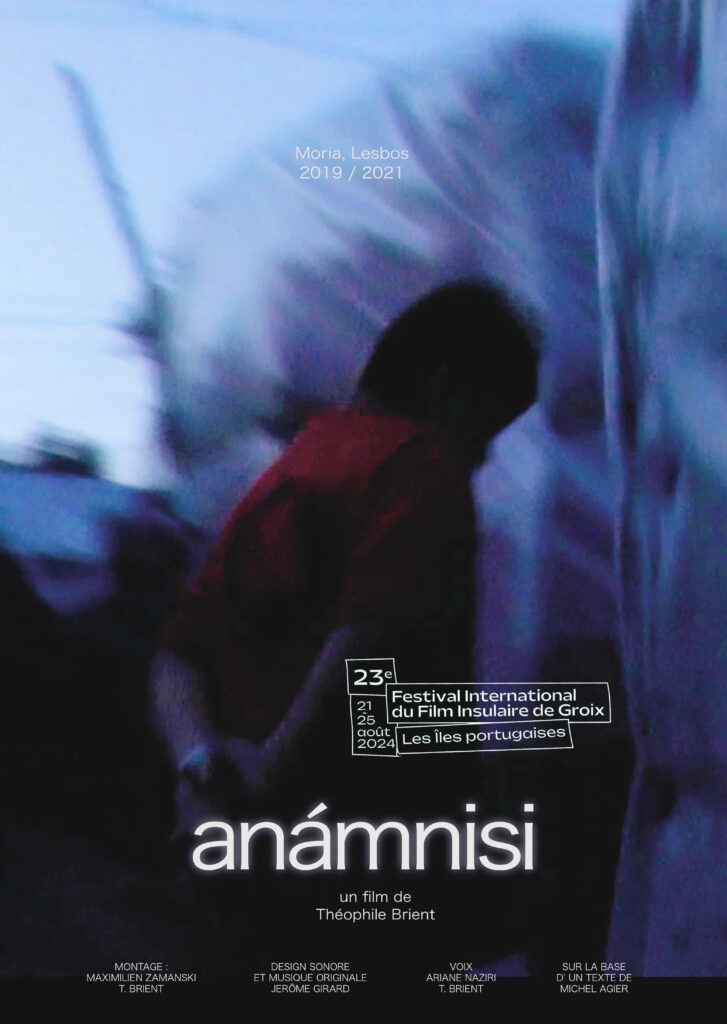 Affiche pour Anámnisi, selection au FIFIG.