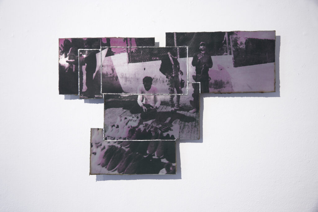 Trashes Feu la Nuit - exposition personnelle - Galerie du Crous, Paris.